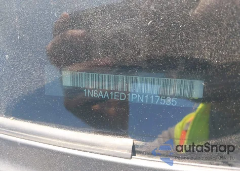 2023 Nissan Titan Pro-4X 4X4 from USA, damaged, VIN 1N6AA1ED1PN117535